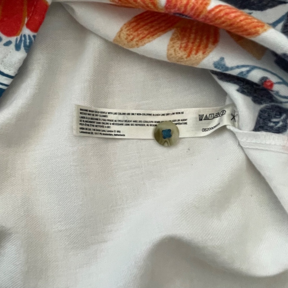 Anthropologie Real Fun, Wow Floral Blouse Long Sleeve Boho Women's Sz M - NWT - Picture 8 of 9